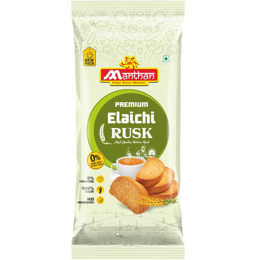 Premium Elaichi Rusk